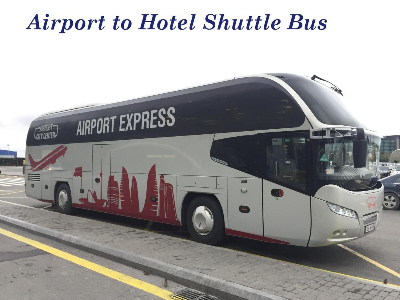 Demir Yol Plaza Hotel Bakoe Buitenkant foto