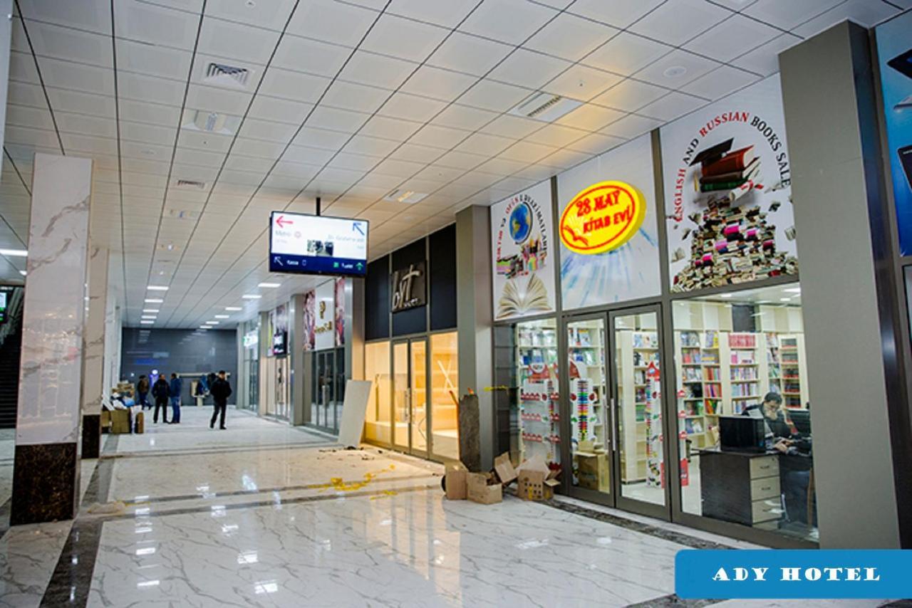 Demir Yol Plaza Hotel Bakoe Buitenkant foto